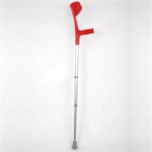 [7902934111223] Muleta Canadense Braçadeira Fixa Vermelha Alo Tam G MCVM 1un