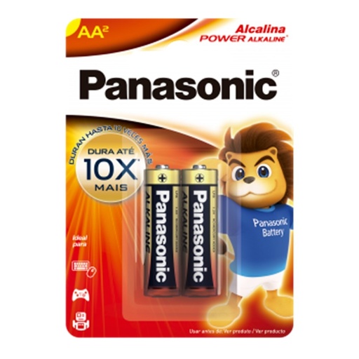 [7896067200162] Pilha AA Alcalina Power Panasonic 2un