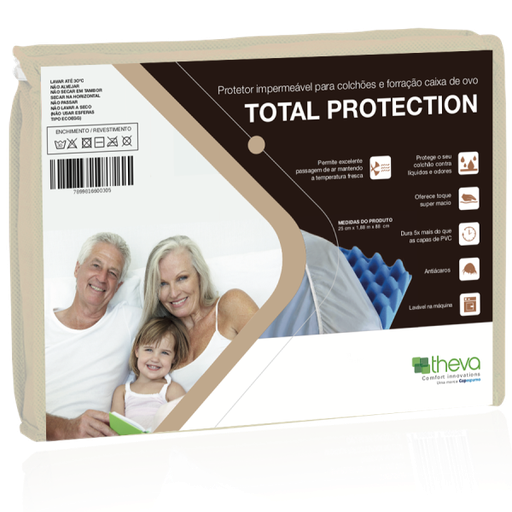 [7899816601005] Protetor Impermeavel de Colchao - Total Protection Theva - Queen 025X198X158 - Copespuma