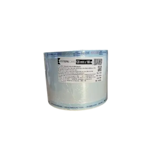 [7898941450052] Rolo Papel Grau Cirurgico 12CMX100M - Esterilcare