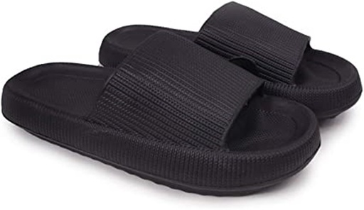 [7899947306947] Sandalia Ortopedica Fly Feet Nuvem - Preto - 42/43 Ortho Pahuer AC049