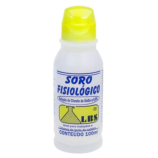 [7896830011001] Solução Fisiologica frasco 100mL LBS