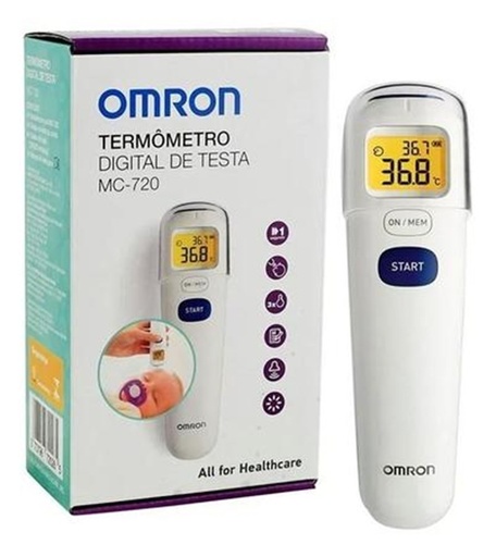 [9209] Termômetro Digital De Testa S/ Contato Omron MC-720 - 1 und