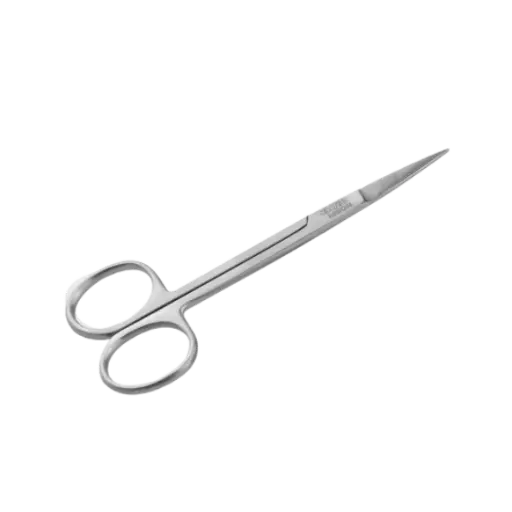 [01078997801798211124112210545-255-24] Tesoura Iris Ponta Reta 10,5cm Safer