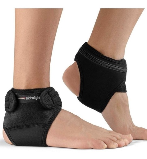 [7908192701084] Tornozeleira Cross Ajustavel Preto Hidrolight H89