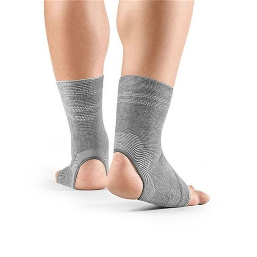 [7898336438085] Tornozeleira Elastica Bamboo Cinza P Hidrolight EL10