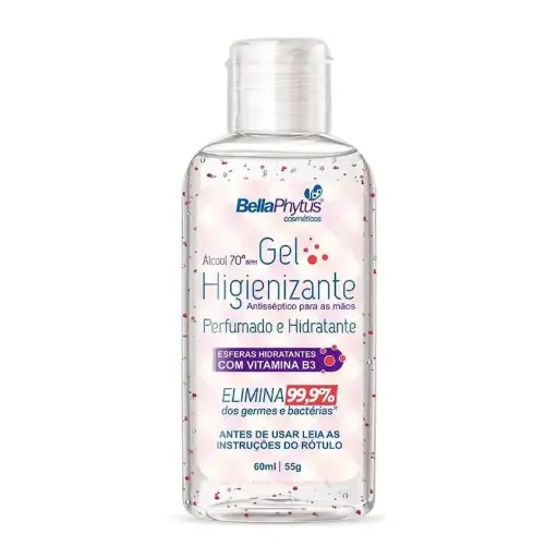 [7898582291694] Alcool Gel 70 Perfumado 55g Bellaphytus