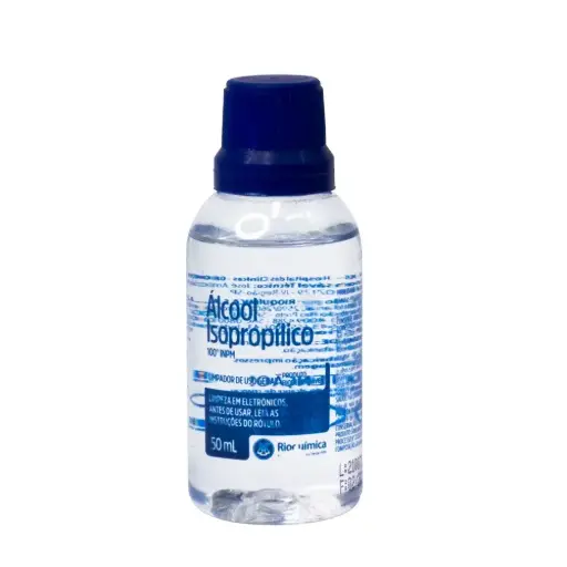 [7897780208534] Alcool Isopropilico (Isopropanol) 50mL Rioquimica