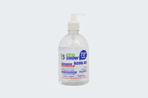 [074468060517] Alcool Gel 70 440g Pump Eco Show