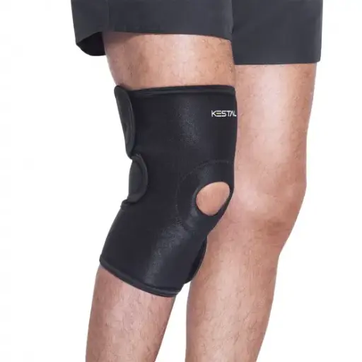 [7898601060287] Joelheira com Reforço Patelar Ajustavel Kestal KSN003