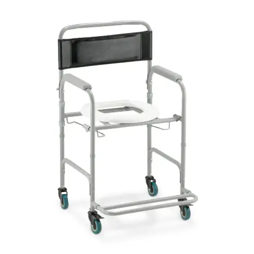 [7898952570794] Cadeira de Banho Higiênica Dobrável até 100 Kg D30 Dellamed