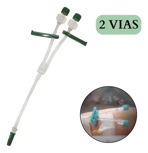 [7898926434602] Infusor Multivias 2 vias c/ clamp Polifix Vital